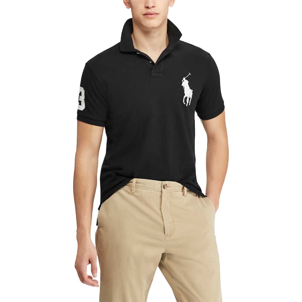 Polo Ralph Lauren Custom Slim Fit Mesh Polo